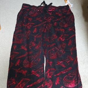 Black and Red Star Wars Pajama Pants
